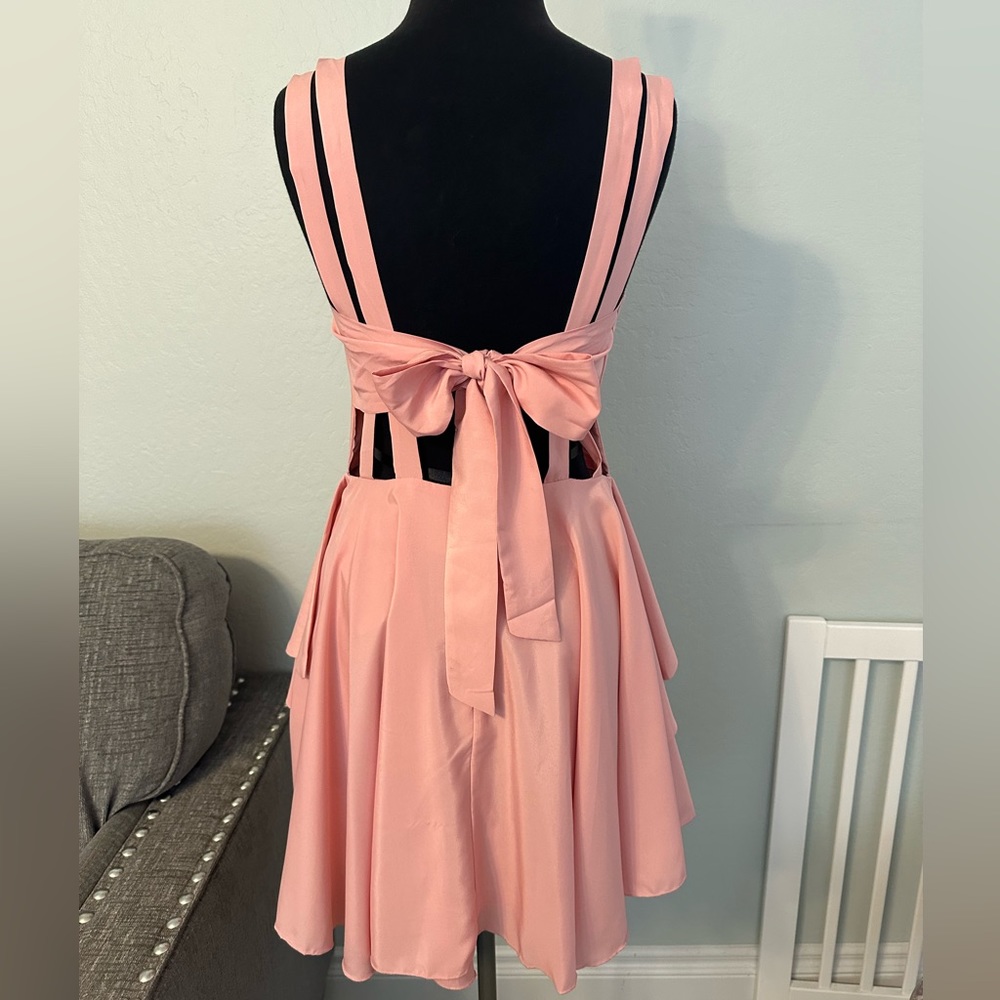 Coquette dress in Pink